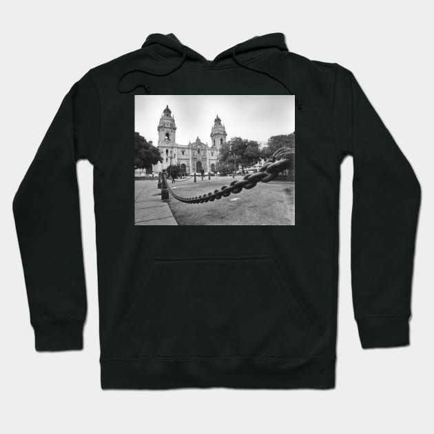 Cathedral Basilica of Lima Hoodie by In Memory of Jerry Frank